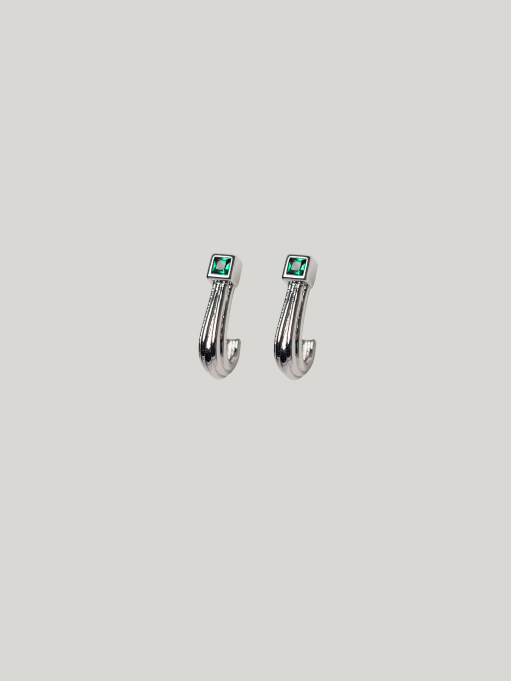 Emerald Tide Hoops
