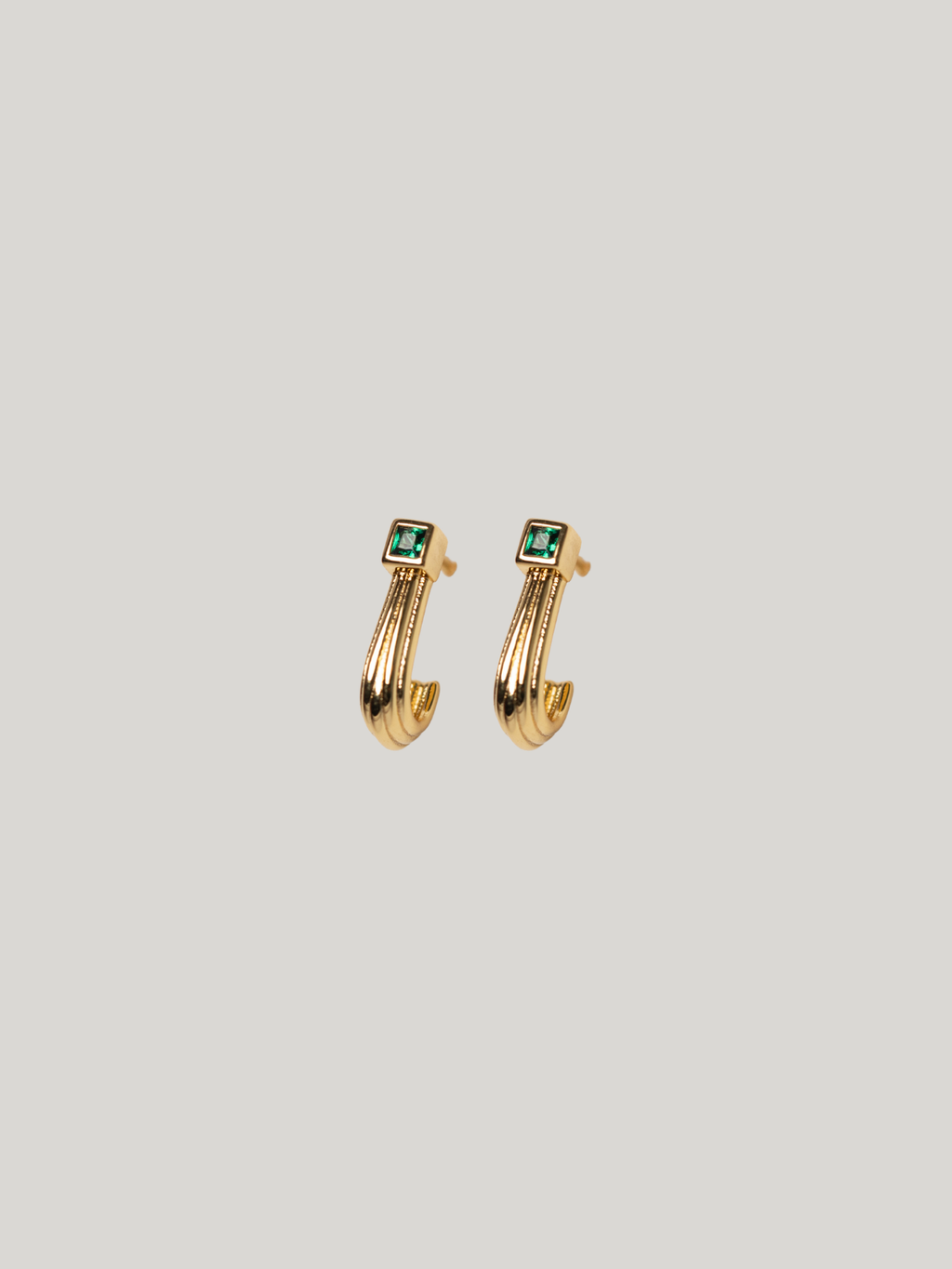 Emerald Tide Hoops