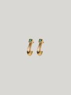 Emerald Tide Hoops