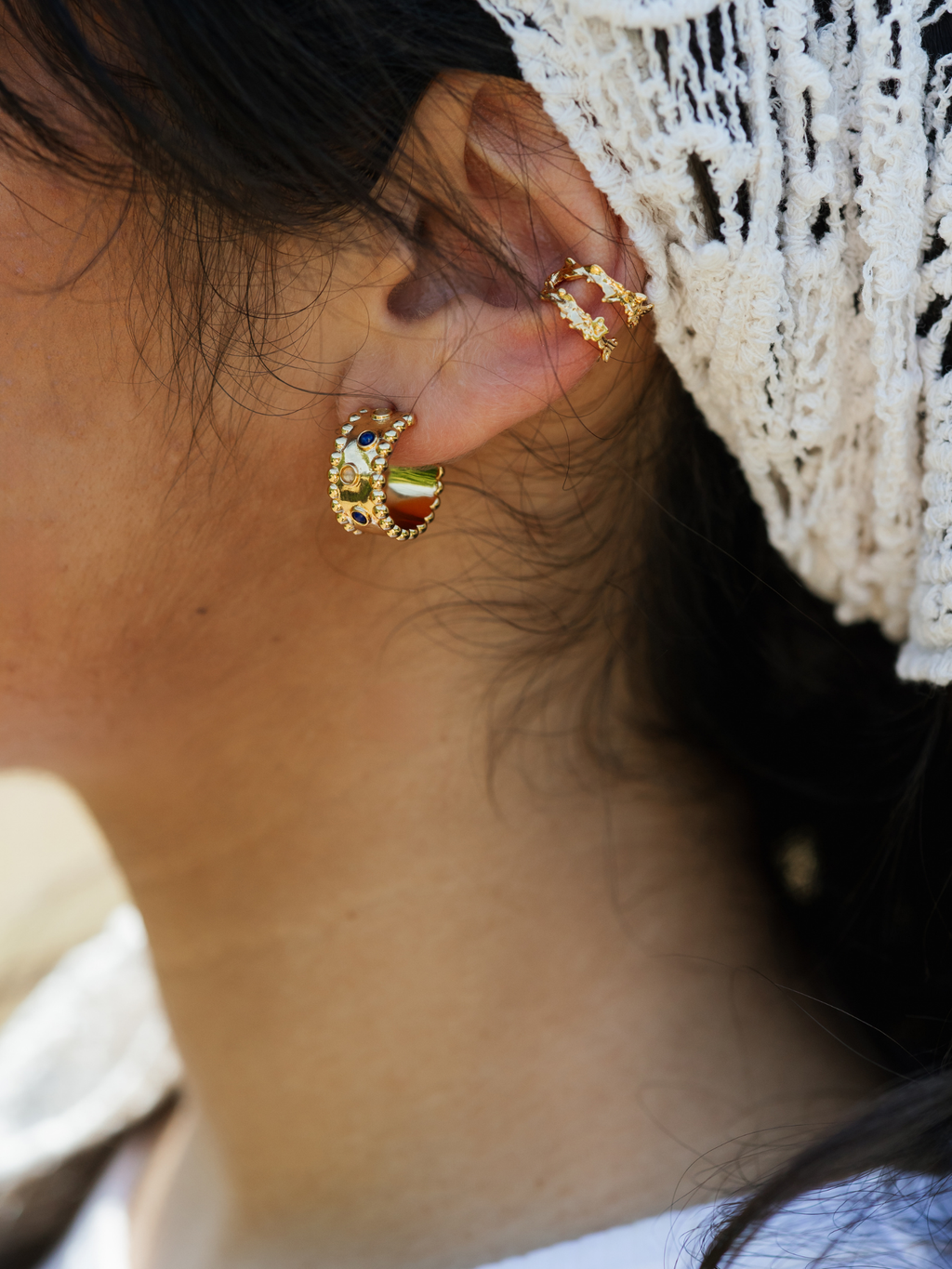 Coral Reef Ear Cuff