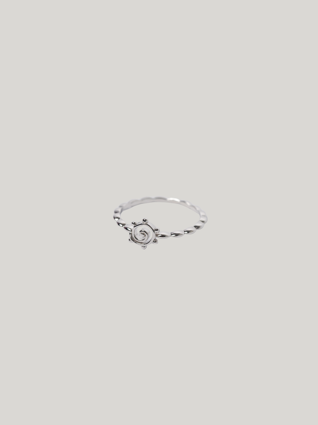 Spiral Sun Ring