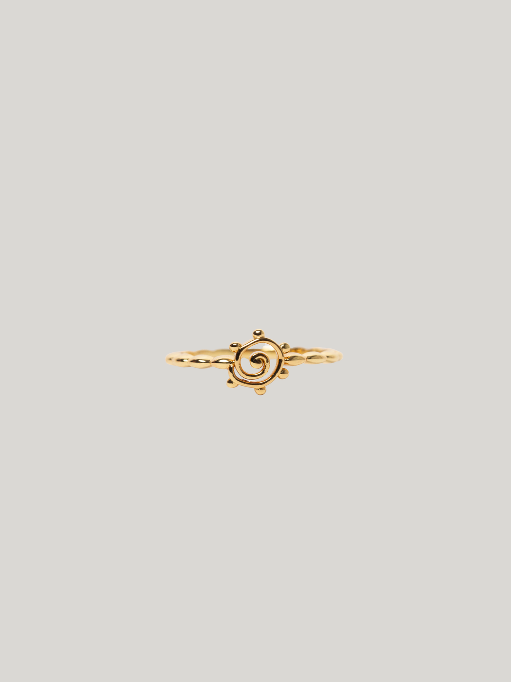 Spiral Sun Ring