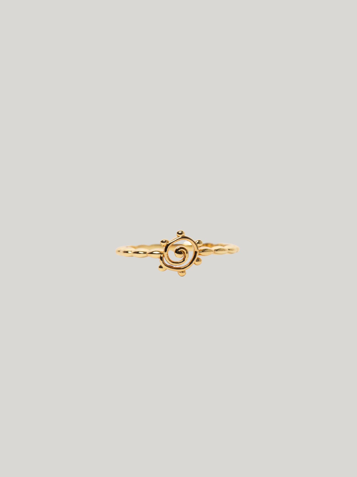 Spiral Sun Ring