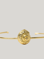 Golden Shell Cuff