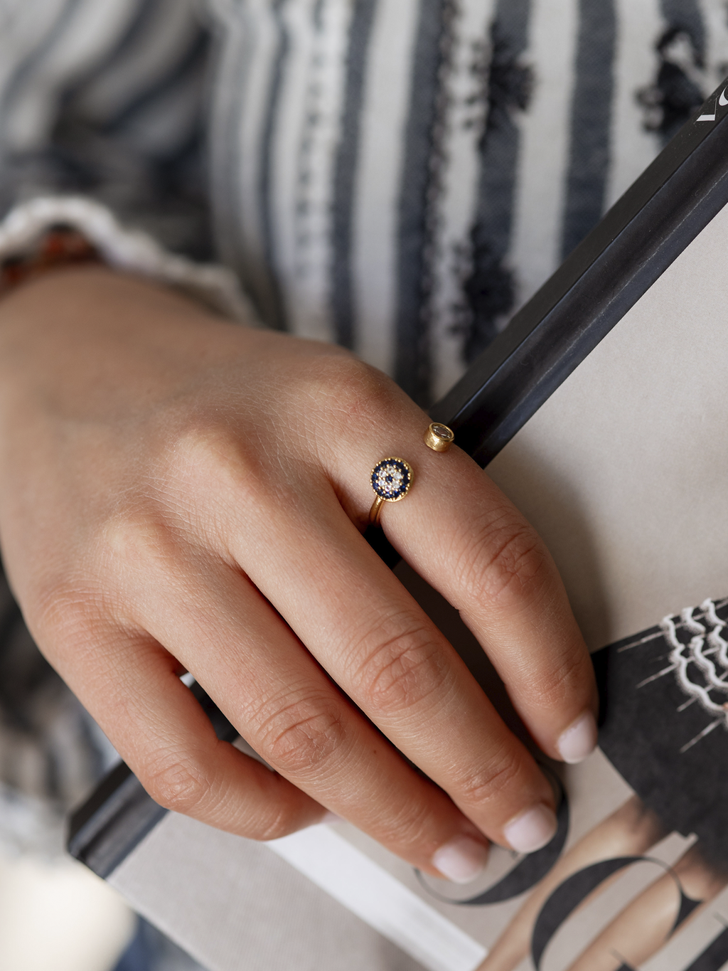 Celestial Duality Ring