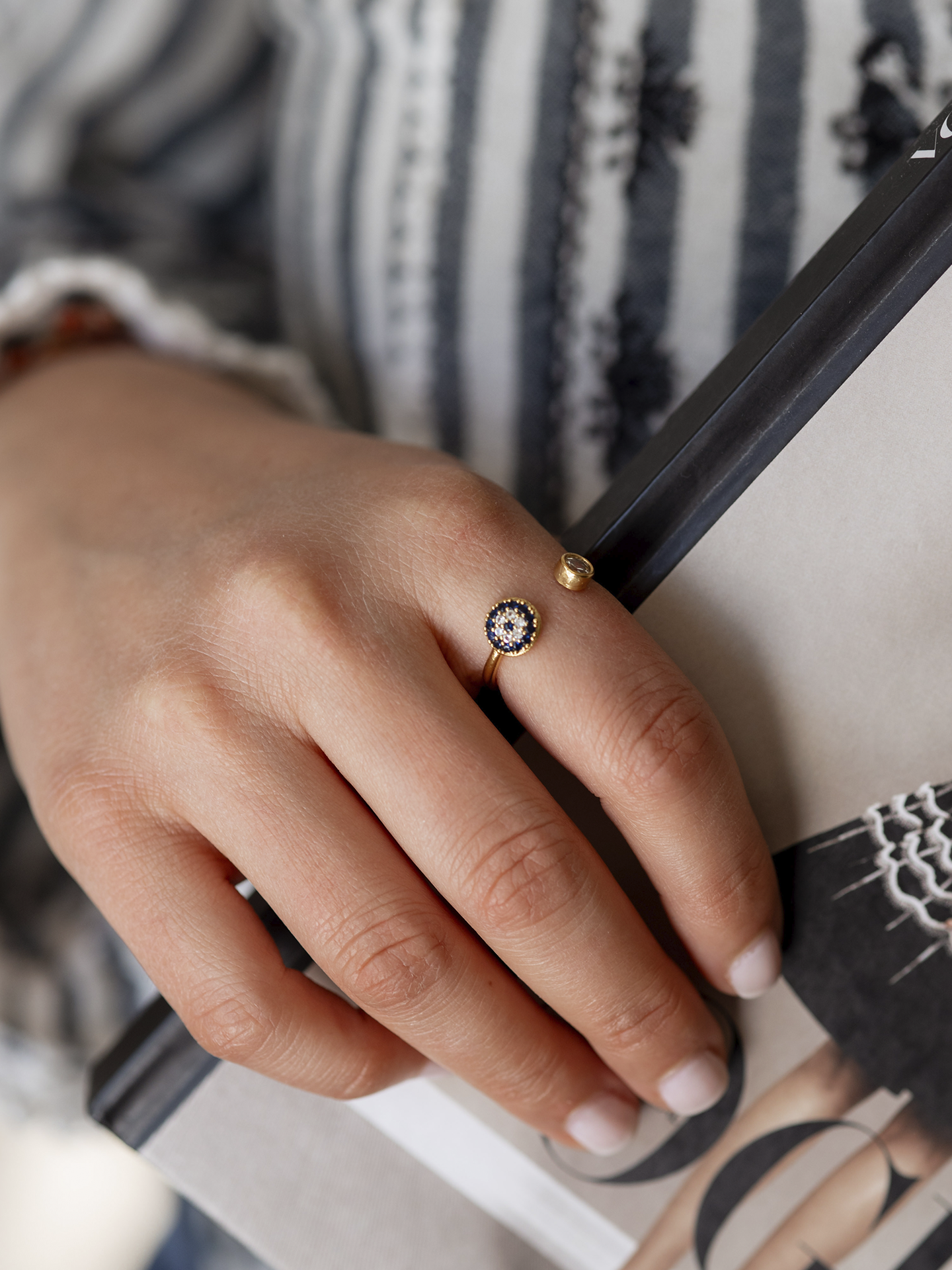 Celestial Duality Ring