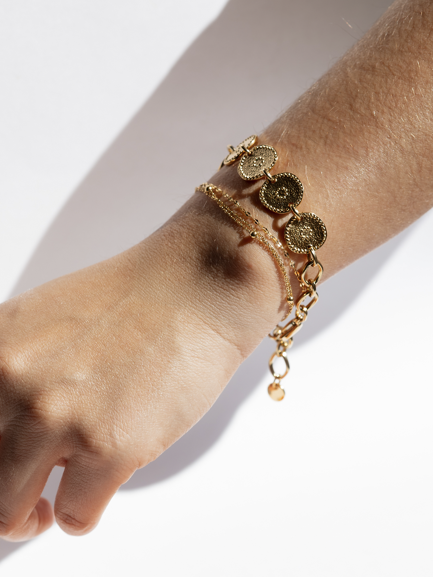 Golden Circles Bracelet