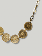 Golden Circles Necklace
