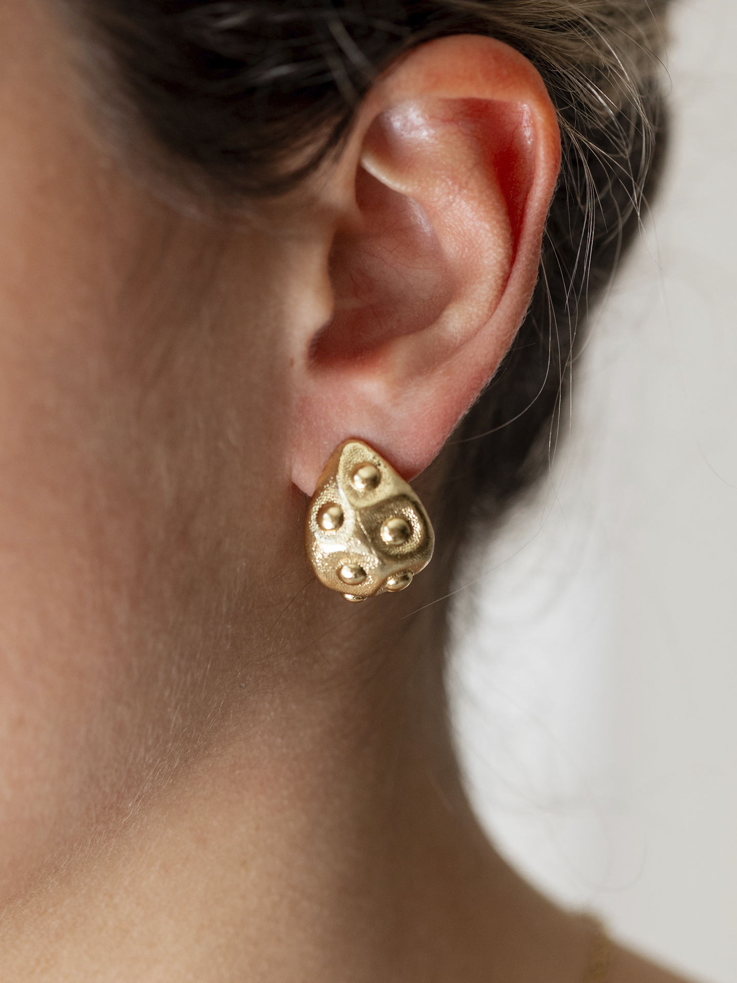 Golden Leaf Earrings