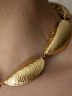 Golden Wave Necklace