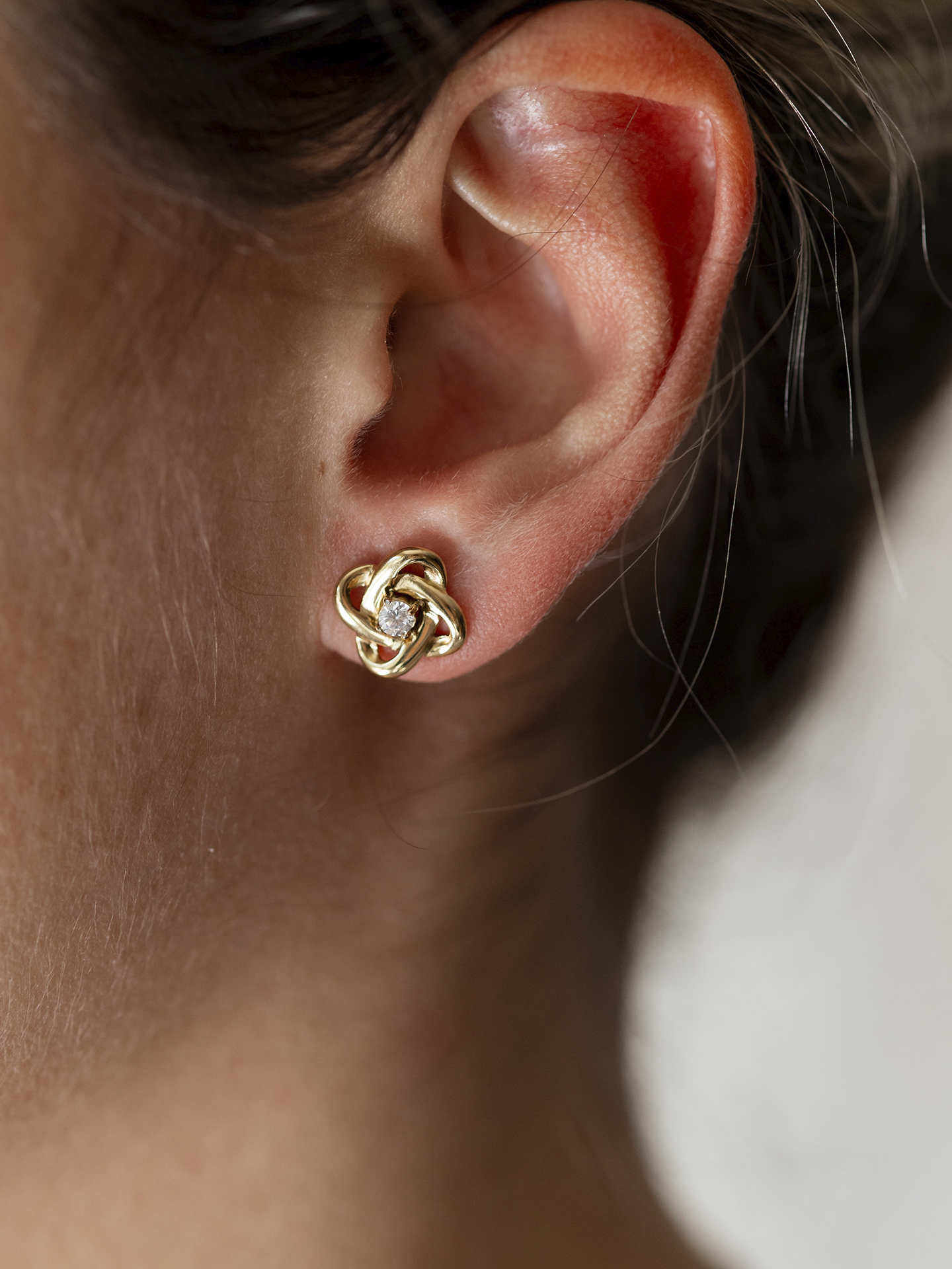 Knot Stud Earrings