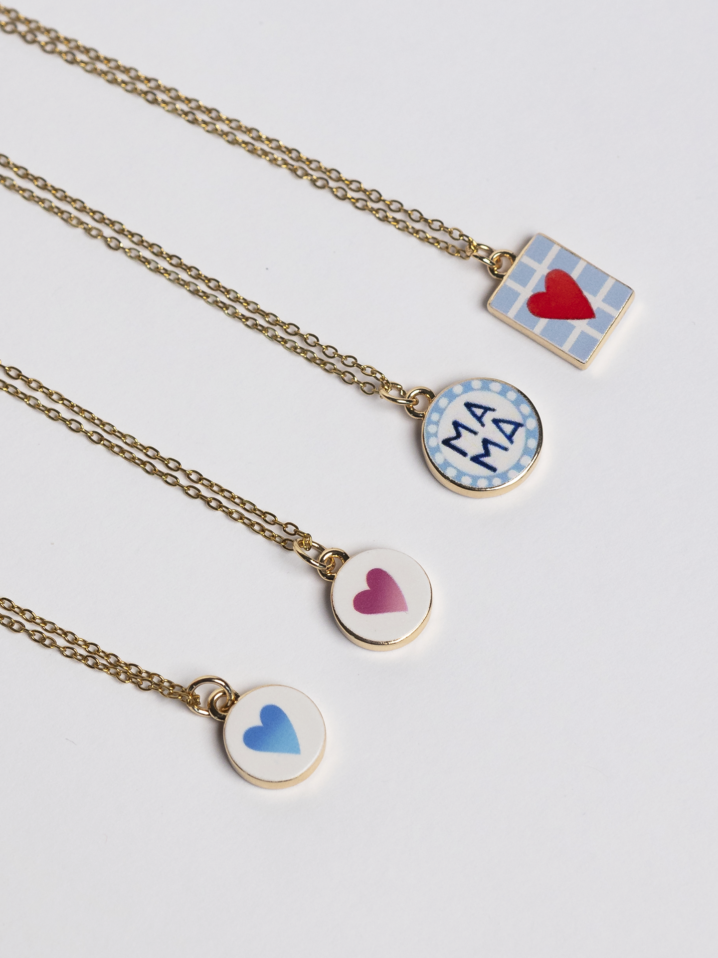 Blue Heart Necklace