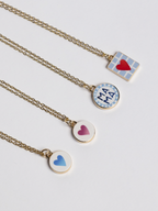 Pink Heart Necklace