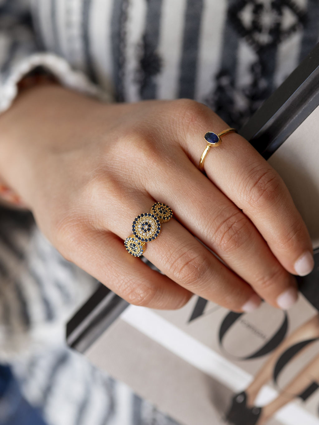 Midnight Blue Ring