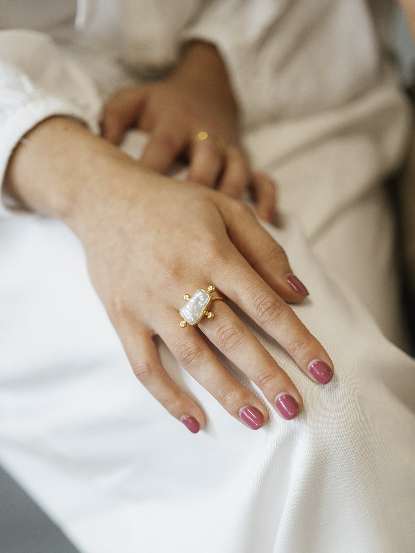 Mother-of-Pearl Ring