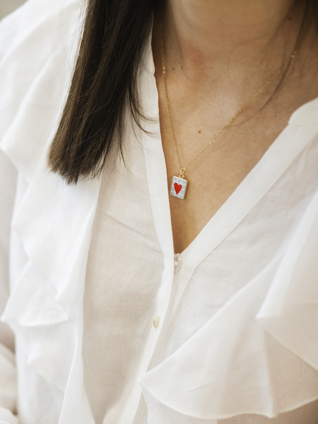 Red Heart Necklace