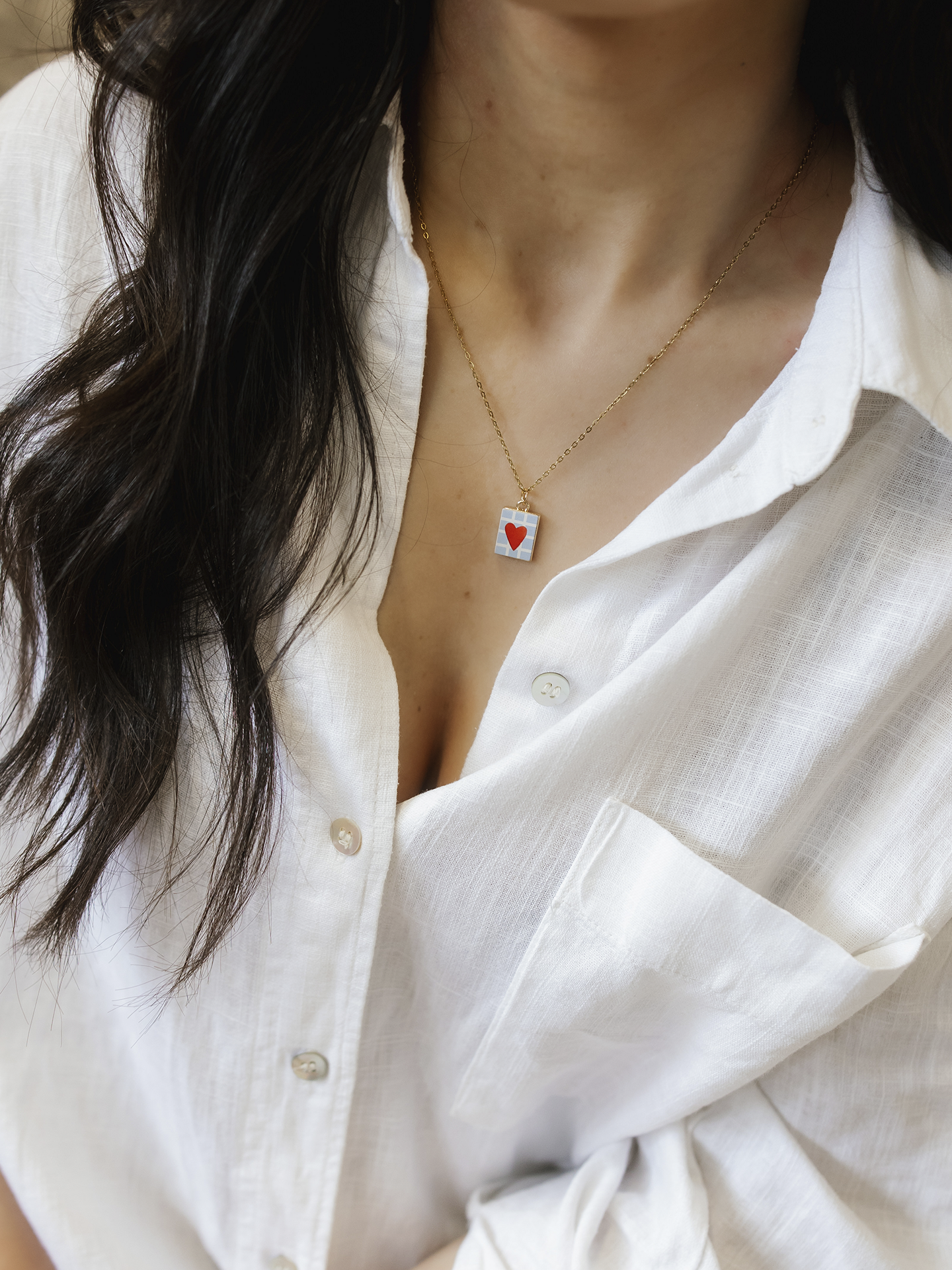 Red Heart Necklace